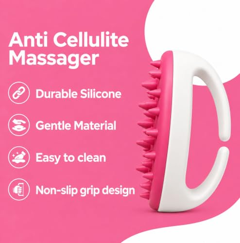 Silicone Cellulite Massage Tool, Cellulite Massager for Legs