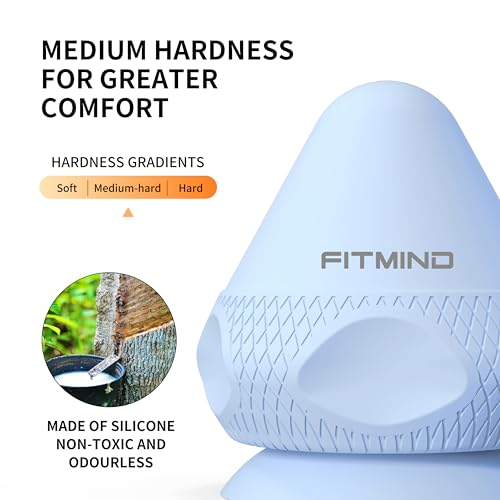 Mountable Self-Massage Ball Handfree with Suction Cup,Deep Tissue Back Sore Muscle Knot Massager,Myofascial Release,Manual Massage Balls, Foot Plantar Fasciitis, Back Stress Relief- Blue - color: Blue