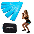 Mini Loop Bands 14x3 in, Latex Free, 3/5/10 Pack Sets - color: n. Sky Blue MEDIUM+ Loop Band 5 Pack