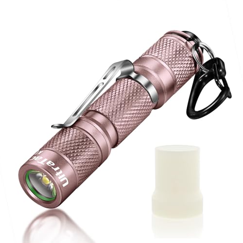 UltraTac K1 180LM Pink AAA Mini LED Keychain Flashlight - color: PINK X 1