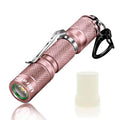 UltraTac K1 180LM Pink AAA Mini LED Keychain Flashlight - color: PINK X 1