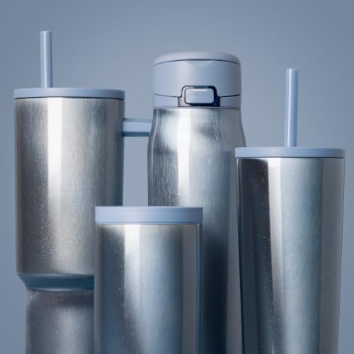 Simple Modern Water Bottle with Straw & Handle | 24oz | Cateye - color: - Cateye: Coastal, size: 24 Ounces