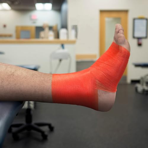 Meister X-Wrap Premium PreWrap - XL Underwrap for Athletic Tape - 30 Yards x 2.75" - Red - 2 Rolls - color: Red