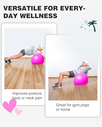 Extra Large Peanut Ball - 39.37"x19.67" - color: pink