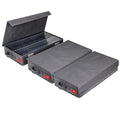 NUSWOR Upgrades Cassette Tape Storage Box - 3Pack - Grey - size: 3PACK