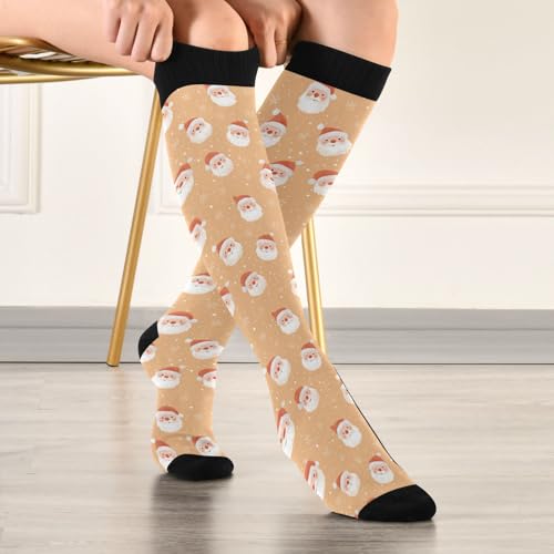 Wusikd Cats Compression Socks for Women and Men Circulation Cute Long Socks for Athletic Running 1 - color: Multi 1