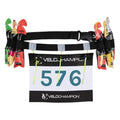 VeloChampion Triathlon Race Number Running Gel Belt, 3 Toggles, 1 Pack - style: 3 Toggle Belt