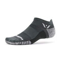 Swiftwick FLITE XT No Show Golf & Running Socks - Moisture Wicking - color: Gray, size: Medium