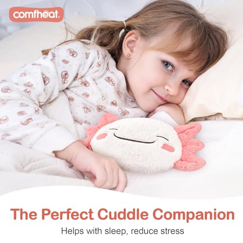 Cute Axolotl Microwave Heating Pad for Pain Relief Moist Heat Pack - style: Axolotl