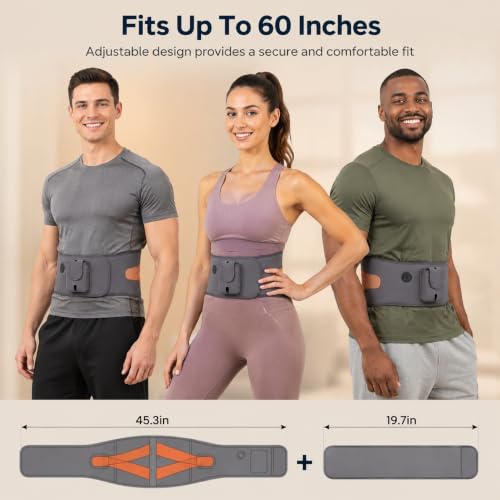 10000mAh Cordless Heating Pad Heat Belt for Lower Back Pain Relief