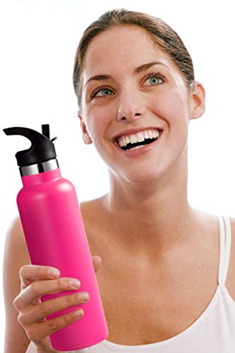 RRegeny Straw Lid fits Hydro Flask Standard Mouth, 21 24 oz, Sports Flex Cap Water Bottle Accessories Replacement Top - color: Crown Lid+1pack