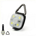 Dog Collar Light, Rechargeable LED Dog Safety Light for Night Walking, Clip-On or Strap-On Pet Light for Collar, Harness and Leash, High Visibility, Water-Resistant, USB-C, White - color: White