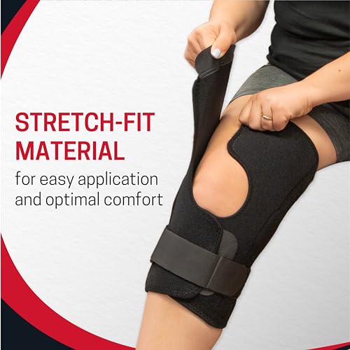 Dual Axis Hinged Knee Brace – Wrap Around Knee Support
