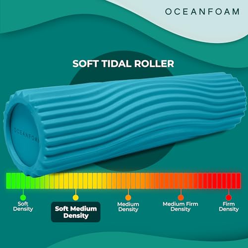 Oceanfoam Soft Tidal Roller - Soft Density Foam for Beginners (Miami Blue) - color: Miami Blue