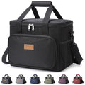 Lifewit Insulated Lunch Box for Men, Lunch Bag Cooler Women, 32-Can 20L - color: Black, size: Large(15L)