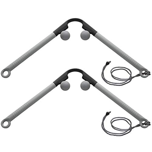 Body Back 2 Pack AccuMassage Tool Neck Massager for Pain Relief Deep Tissue - style: AccuMassage - 2-pack