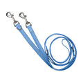 Blue-9 Reflective 6ft Multi-Function Dog Leash with Traffic Loop, Blue, M/L - color: Reflective Blue, size: Medium/Large