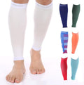 Doc Miller Compression Calf Sleeve for Men & Women, 20-30mmHg - color: White, size: Small REGULAR