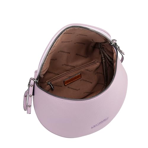 Montana West Crossbody Bag for Women, Vegan Leather Bum Bag with Coin Purse - color: Lavender