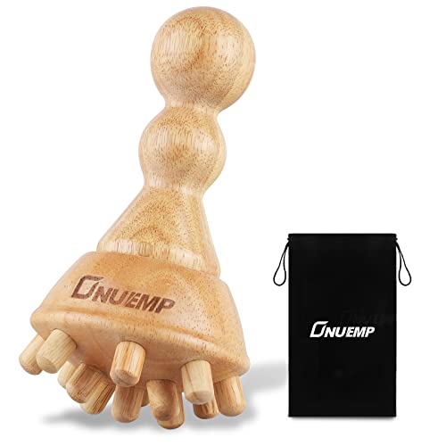 ONUEMP Wood Fascia Brush - Lymphatic Drainage, Anti Cellulite, Body Sculpt - size: Brush