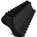 Walifrey Ankle Socks for Women, 6 Pairs Low Cut Athletic Socks - color: Black, size: 6-8