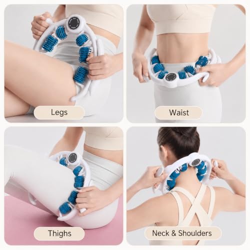 Anti Cellulite Massage Roller, Lymphatic Drainage Massager