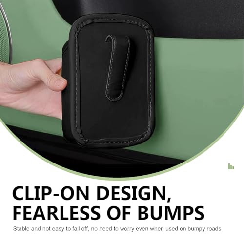 2 PCS Car Door Cup Holder, Clip On Storage Bag for Beverage Water Cup Mobile Phone, Multifunctional Waterproof Car Window Cups Holder, Universal Scratch-Resistant Backseat Storage Organizer