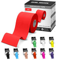 SB SOX Original Cotton Kinesiology Tape Roll (16ft) - color: Red - Uncut