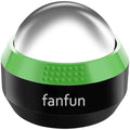 Massage Ice Roller Ball - Cold & Heat Therapy Roller for Deep Tissue Massage Pain Relief, Plantar Fasciitis Roller (Black & Green) - color: Black & Green