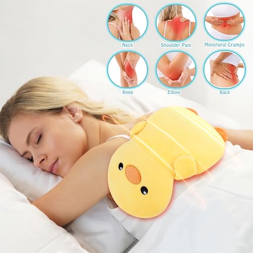 Yellow Duck Microwavable Heating Pad for Cramps Period & Pain Relief - style: Yellow Duck
