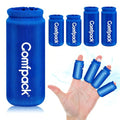 Comfpack 4PCS Finger Sleeves Gel Ice Pack for Pain Relief, Hot Cold Therapy - color: Blue