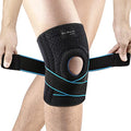 Knee Brace for Knee Pain, Adjustable Compression Knee Support Wrap with Side Stabilizers & Patella Gel Pad. Pro for Meniscus Tear,ACL,MCL,Arthritis, Joint Pain Relief,Injury Recovery - size: X-Large