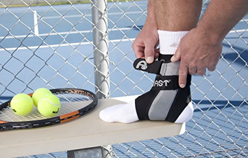 AIRCAST A60 Ankle Support Brace, Right Foot, White, Small - color: White, size: Small (Right Foot)