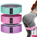 Resistance Bands for Working Out with Exercise Bands Guid - color: Pink+green+purple