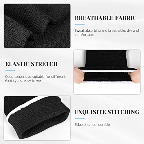 Haysandy 4 Pcs Kids Ankle Brace Support, Black, 5-10 Years - color: Black, size: 5-10 Years