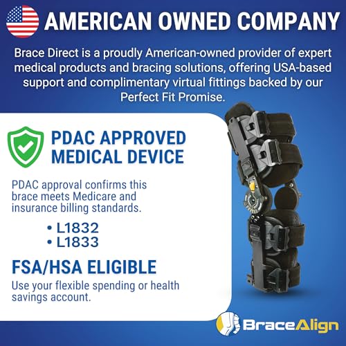 FlexTrack ROM Post Op Knee Brace, Locking Telescoping L1833