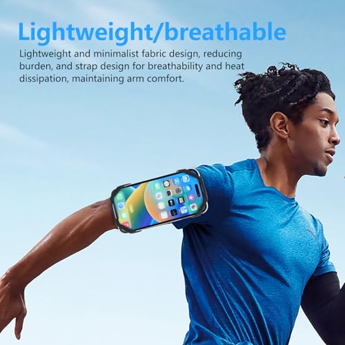Sweat-Proof Phone Holder Armband 360° Rotation Universal Running