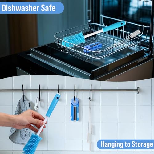 XANGNIER Water Bottle Cleaner Brush Set for Owala 24oz/32oz/40oz Cup,5 Pcs - size: 5 pack