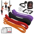 Rubberbanditz Resistance Bands Workout Kit | Exercise Bands, Door Anchor, Handles, Carry Bag, Straps | Resistance Training, Physical Therapy - color: 2 lbs (0.9 kg) Deluxe Package