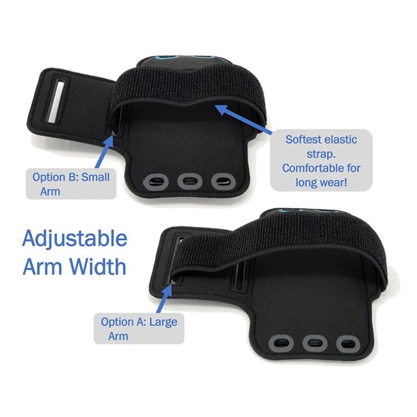 Running Armband Sports Gym Workout Compatible with Motorola Moto G Stylus 5G (2024,2023,2022,2021,2020), Case Cover Band Arm Strap Reflective