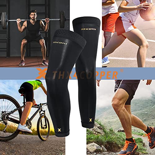 THX4COPPER Compression Full Leg Sleeves(Pair) - size: X-Large