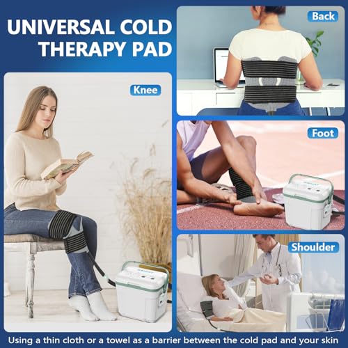 Programmable Timer Ice Machine for Knee After Surgery w/Quiet Pump