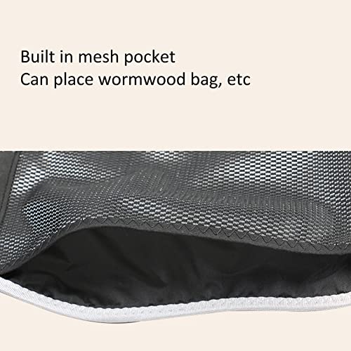 Adjust Heated Waist Belt, Electric Heat Pads, Fast Heating Lower Back Massager, Heat Belly Wrap Belt with Vibration Massage, Waist Wrap Belt, Portable Heating Pad for Back Lumbar Waist