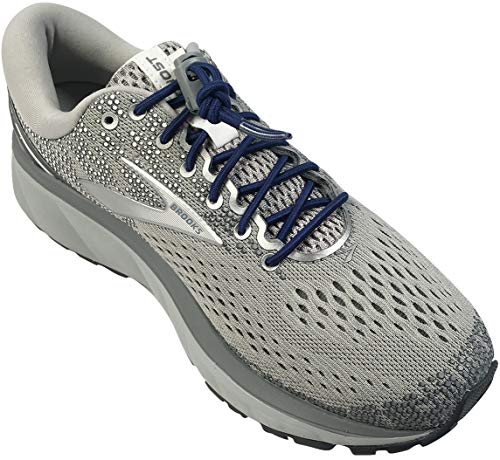 IBUNGEE LACES (Elastic No Tie Shoelaces (Made in the USA) - color: Navy, size: 22-inch