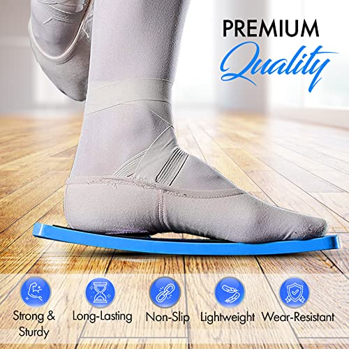 Zenmarkt Turning Board for Dancers, Cheerleaders, Gymnasts, Ice Skaters - color: Bright Blue