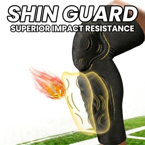 Calf Shin Guards for Adult Youth Leg Compression Sleeve Pad for Football Basketball Volleyball Soccer Protective Gear Calf Support Cuff with Anti-Slip Strip (1 Pair) - size: XX-Large
