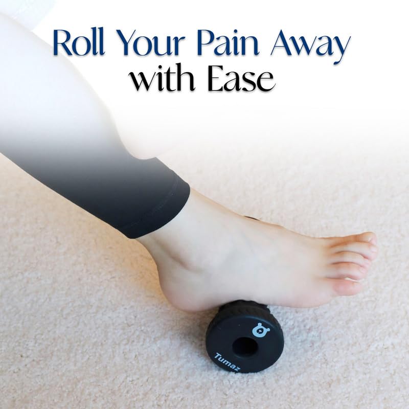 Tumaz Foot Roller for Deep Tissue Massage & Reflexology - color: Foot Roller - Diamond