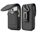 Magnetic Cell Phone Holster with Belt Clip for iPhone Samsung Galaxy - size: X-Large