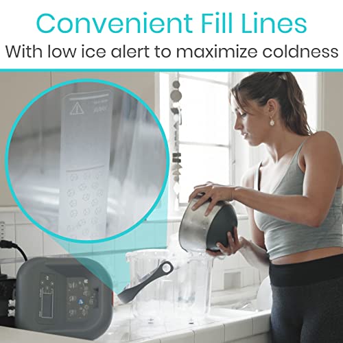 Vive Ice Machine for Knee & Shoulder After Surgery - Cold Therapy for Hip