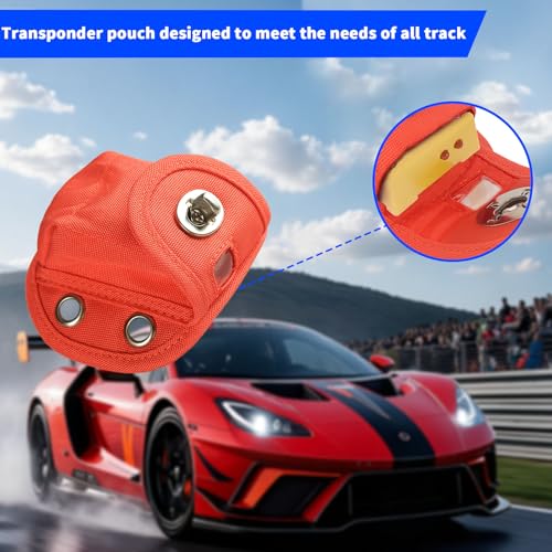 Transponder Mounting Pouch for Race Car